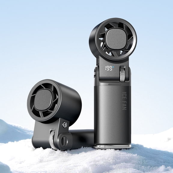 Handheld Mini Fan, UltraHigh-Speed Thermoelectric Cool Off Handheld Mini Fan,USB Rechargeable Portable Fan 01 gear 16 Working Hours,Flashlight,Pocket Design for Travel Gifts Women