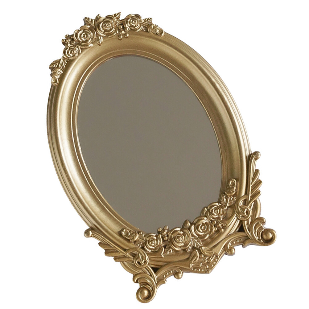 Handheld Mirrors Decorative Mirrored Vanity Tray for Dresser Table