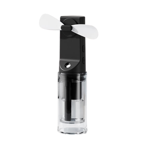 Handheld Misting Fan With 3 Speeds, USB Rechargeable Spray Cooler For Travel Camping, Large Water Tank With No Leak Design, Quiet Mini Humidifying Fan, Portable Personal Cooling Fan For Makeup
