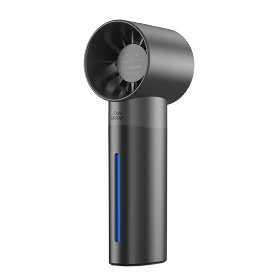 Handheld Misting Fan Portable Spray Cooling Fan USB Rechargeable, High Speed Mist Function Strong Airflow Long Battery Life Compact Design, Personal Cooling Fan for Travel Beach Outdoor Use