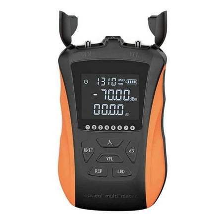 Handheld Multifunction Y8 Optical Power Meter+ 5~30MW Visual Fault Locator With OPM+VFL+LED+RJ45 Network Test ,Accurate