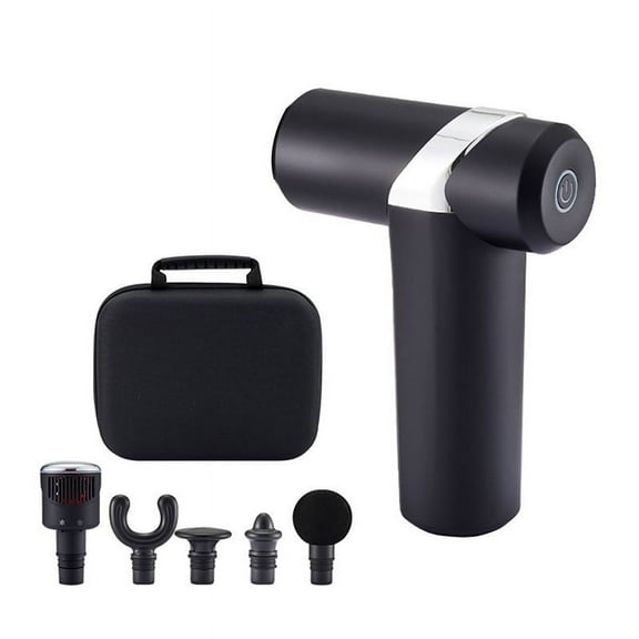 Handheld Muscle Massager with Carrying Case Hot Cold Compress Body Massager Deep Relief Muscle Relaxation Stimulator