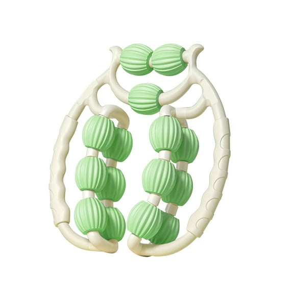 Handheld Muscle Roller Massage Tool for Deep Tissue Relief, Adjustable Neck & Leg Massager with Ergonomic Design