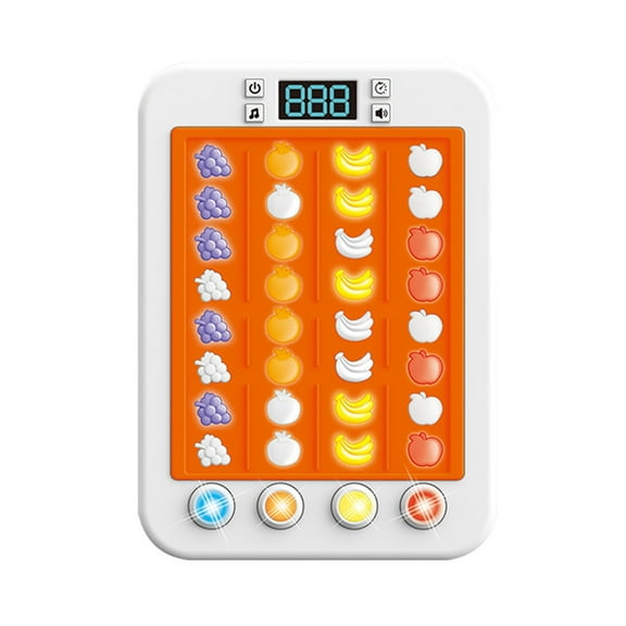 Handheld Music Speed Push Game Console For Kids Puzzle Elimination Dance Challenge Toy