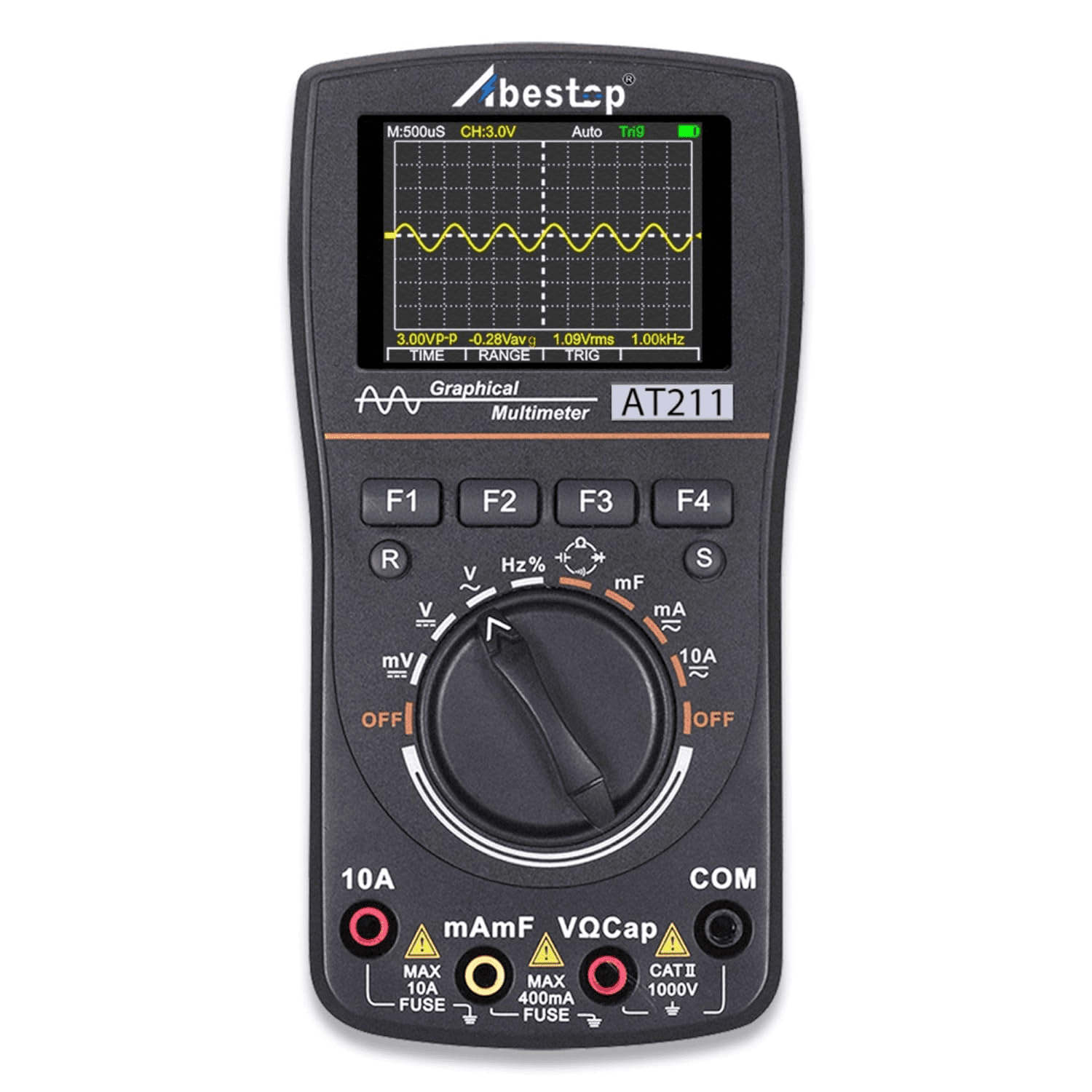 Handheld Oscilloscope Multimeter Combo Portable Oscilloscope Digital ...