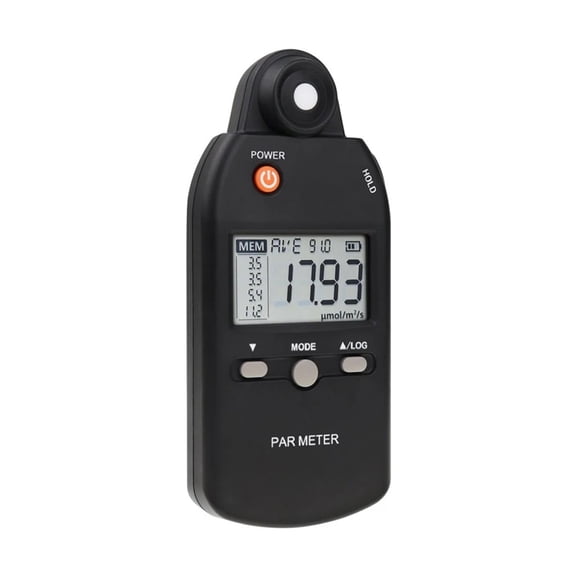Handheld PAR Meter Advanced Sensor Measure Grow Light Intensity Lux PPFD Tester For Indoor And Outdoor Plant ,High Precision