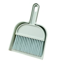 Handheld Pet Cage Cleaner - Mini Broom&Dustpan, for Bird/Rabbit/Reptile Cage, Desk