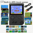 thumbnail image 1 of Handheld Play Machine Retro Player with 400 Classical FC Plays Machine 2.8-Inch Color Screen, Presents Birthday for Christmas/Birthday/Thanksgiving/Valentine Gift, 1 of 5