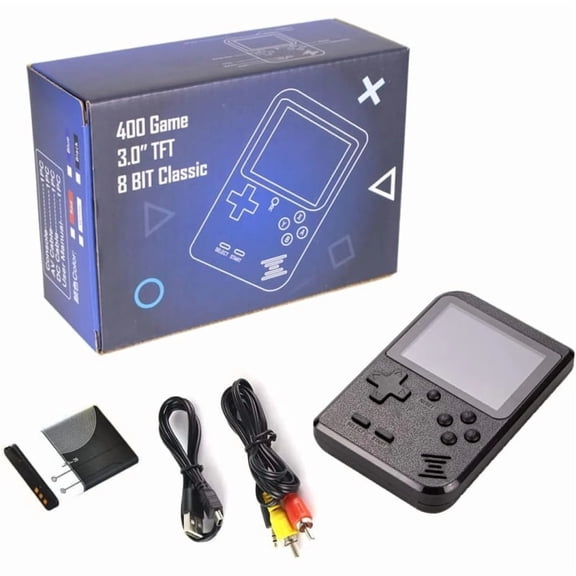 Handheld Play Machine Retro Player with 400 Classical FC Plays Machine 2.8-Inch Color Screen, Presents Birthday for Christmas/Birthday/Thanksgiving/Valentine Gift