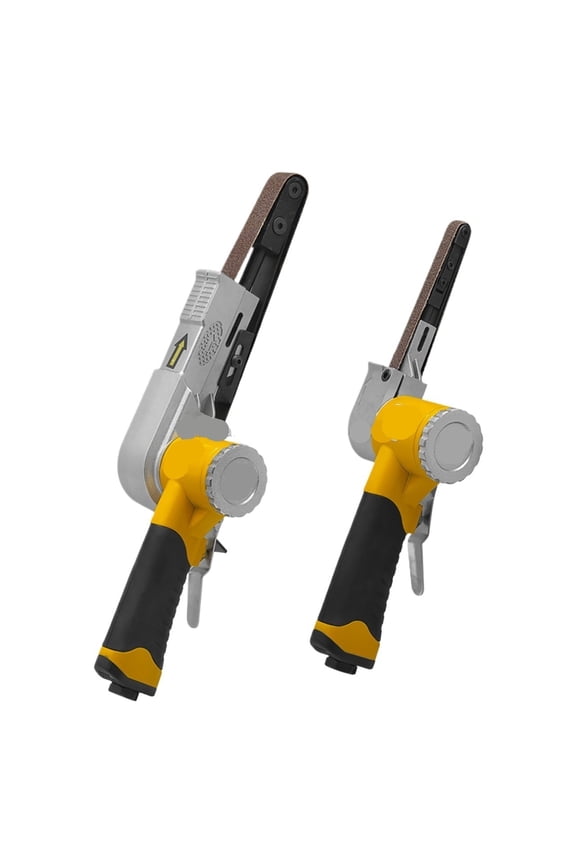 Handheld Pneumatic DIY Sanding Belt Machine Small-SizedGrinding Polishing Machine