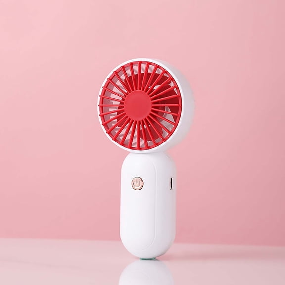 Handheld Mini Travel Fan, Compact Lightweight Pocket Size, Large Capacity Fast Charging Built-in Battery, Silent Quiet Operation for Outdoor Commute and Daily Use