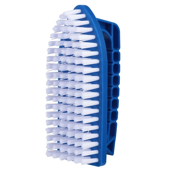 STRANDCHIC Scrub Brush Comfort Grip Durable Blue Plastic for Floors and Tiled Surfaces