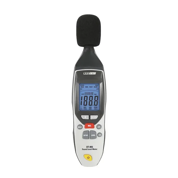 Handheld Portable High-Precision Noise Detector Sound Level Meter Sound Volume Decibel Test Recorder ,Feature Packed