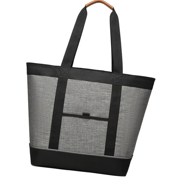 Handheld Portable Insulated Cooler Bag - Durable Cloth - Keeps Food Fresh - for Picnics, Beach, Travel - Spacious