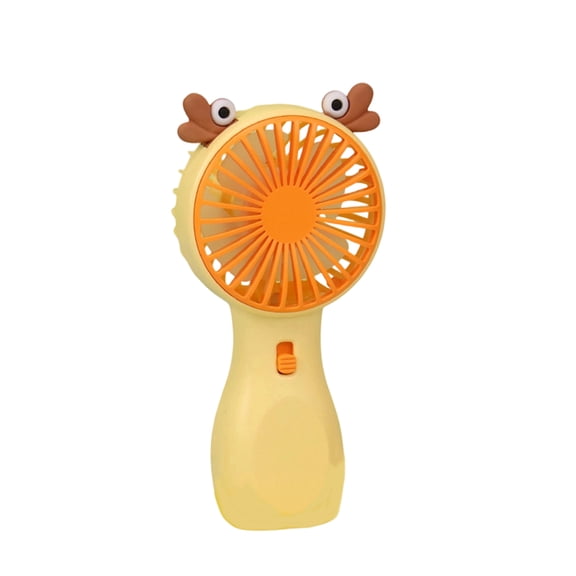 Handheld Portable Turbo Fan [16H Max Cooling Time], 4000mAh USB Rechargeable Personal Battery Operated Mini Small Pocket Fan with 5 Speeds for Travel/Outdoor/Vacation/Concerts(D)