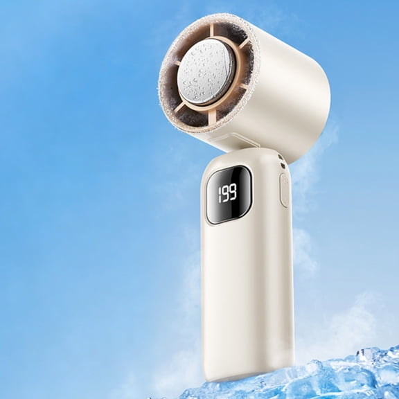 Handheld Portable Turbo Fan - Portable Handheld Fans, 100 Levels of Air Volume Adjustmen, USB Rechargeable Personal Fan for Travel/Outdoor/Vacation/Concerts