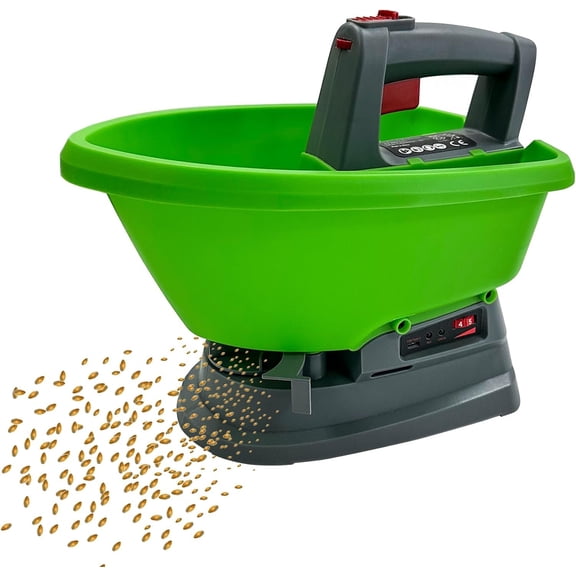Handheld Power Spreader, Electric Seed Spreader, Electric Fertilizer Spreader, Handheld Seed Spreader, Type-C Port, Ultra-long Life, No Backup Required, 3-Year Warranty