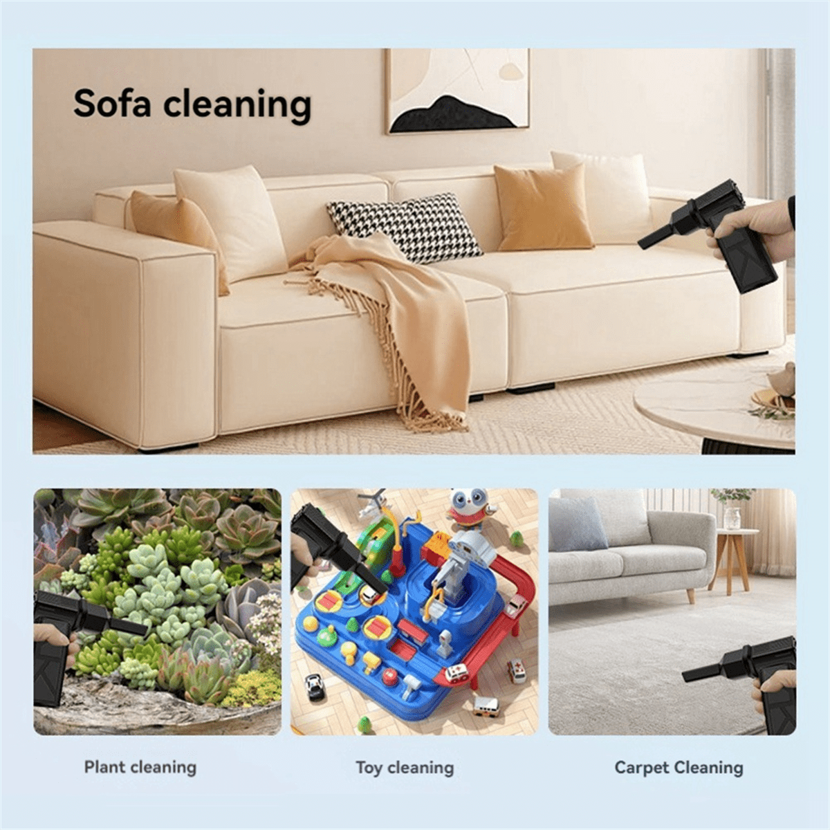 Handheld Powerful Brushless Motor Blower Mini Turbo Jet Fan 140,000 RPM