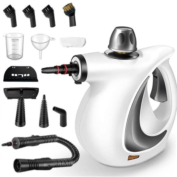 Handheld Pressurized Steam Cleaner with 12 pcs Accessories,Portable Steamer for Cleaning,Multi-Purpose Steam Cleaner for Home Use,Steamer for Cleaning Floor, Upholstery, Grout and Car