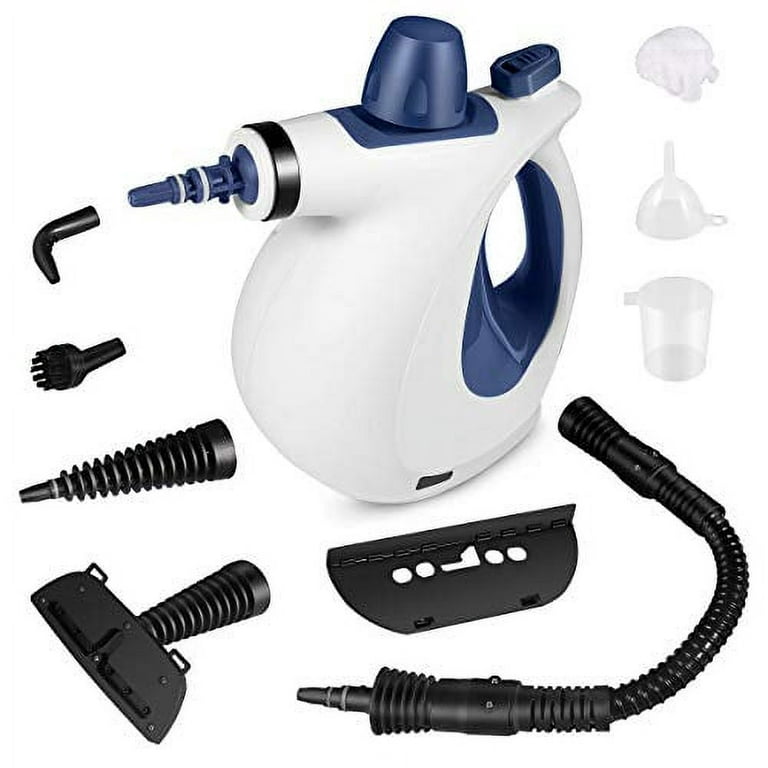 Handheld Steam Cleaner,Multi-Purpose Handheld Pressurized Steam Cleaner with 9 Piece Accessory Set,Upholstery Steamer Cleaner, Car Steam Cleaner,for H