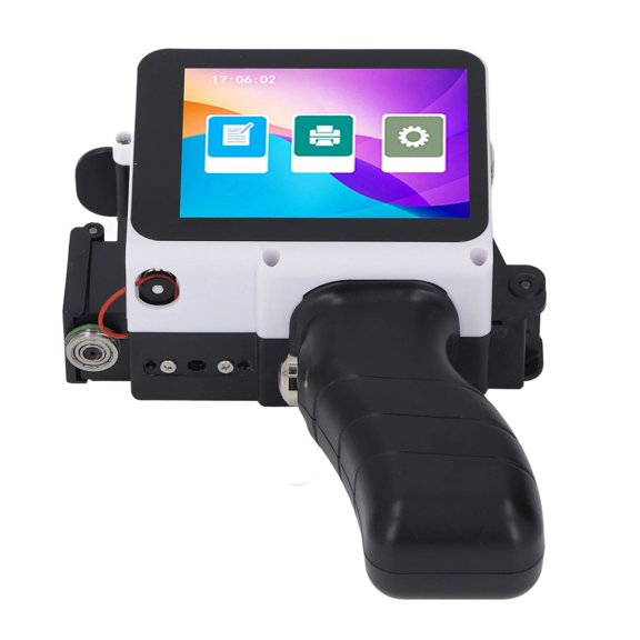Handheld Printer 12.7mm Inkjet Printing Machine For Barcode Date Label Batch Number Support Multi Languages Materials ,Crisp Output
