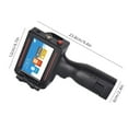 Handheld Printer Portable Inkjet High Definition Code with 4.3 Inch LED ...