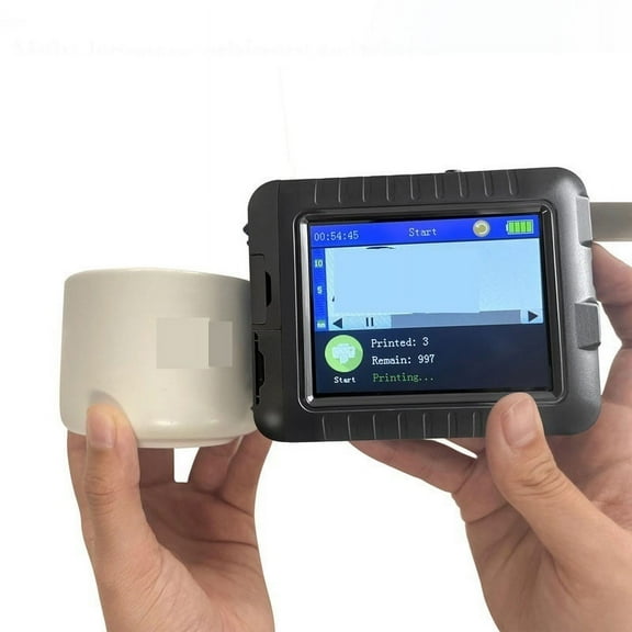 Handheld Printer Portable Small Coding Machine Mini Inkjet Printer Multilingual Print Logo Quick Dry Inkjet Printer ,Multifunction Inkjet Printer