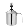 thumbnail image 1 of Handheld Quiet Coffee Milk Foam Maker Double Layer 304 Nonrust Steel Manual Whisks Without Noise, 1 of 15