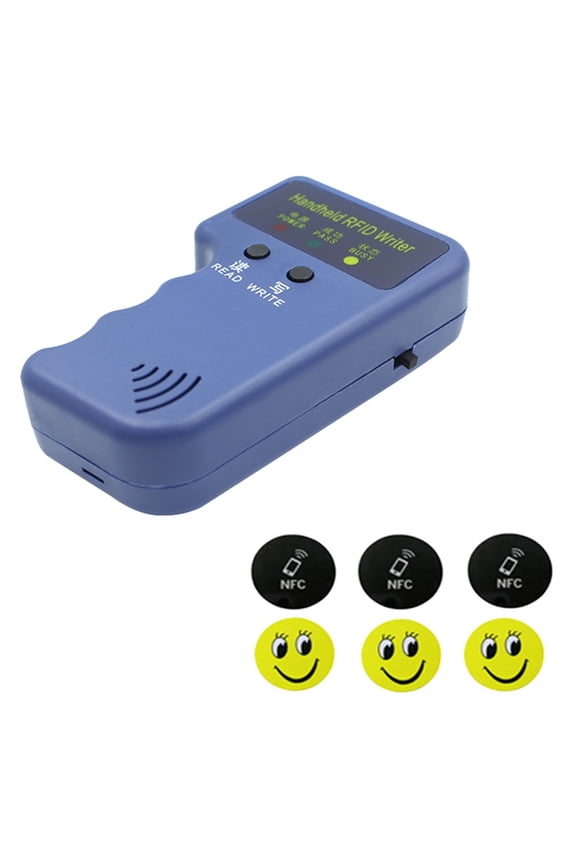 Handheld RFID Chip TK4100 EM4100 Card Reader 125Khz Token Copier T5577 Tag Clone Duplicator EM4305 Key Programmer Writer