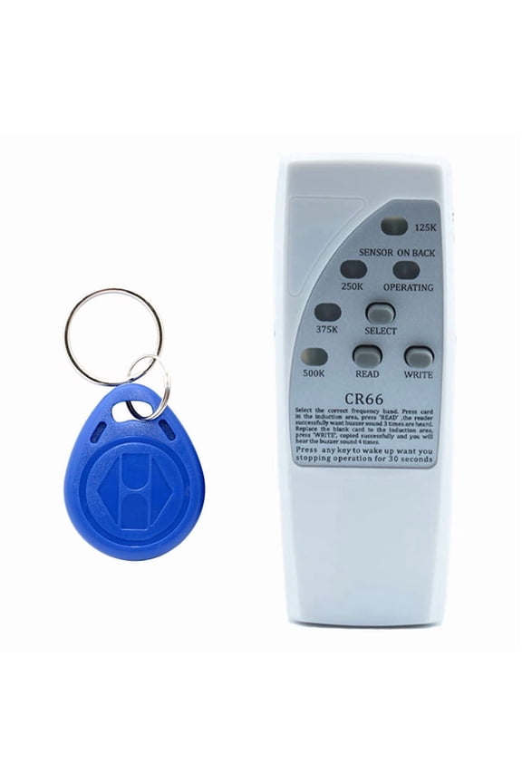 Handheld RFID Smart Chip Reader Writer+5200 Keychain 125Khz ID Copier Duplicator ID Tags Programmer for EM4305 T5577