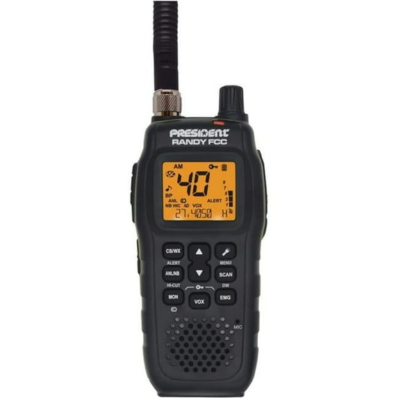 Handheld Radio with LCD Screen, Large