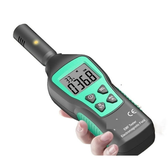 Handheld Radiometer Detector Monitor Meter Electromagnetic Radiation Detector Monitor Household High Precision Wave Tester Emf ,Portable