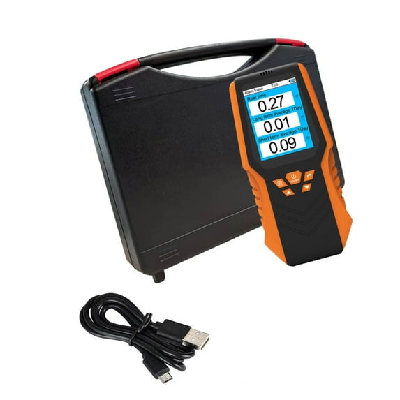 Handheld Radon Tester Measurement Tool Radon Concentration Temperature Humidity Data Testing
