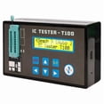 thumbnail image 1 of Handheld Rechargeable LED Integrated Circuit Tester Transistor Diode Triode Tester Digital Transistor IC Chips Detector,1 x IC tester,Black, 1 of 6