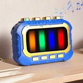 Handheld Rhythm Game Console for Kids, Fingertip Speed Training Toy with Lights Music, Concentration Focus Stress Relief Puzzle Game, 4 Difficulty Modes, Birthday Gift for Boys Girls Age 4+