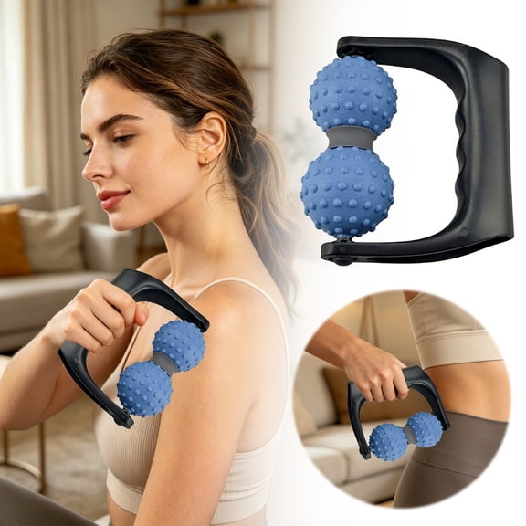 Handheld Rolling Massager Portable Relaxation For Tissue Massage Trigger Point Stress Reduction And At Home Or39157
