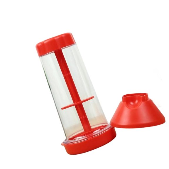 Handheld Rotating Flour Sifter Cup Plastic Semi-Automatic Flour Sieves Easy To Clean Durability Kitchen Tool