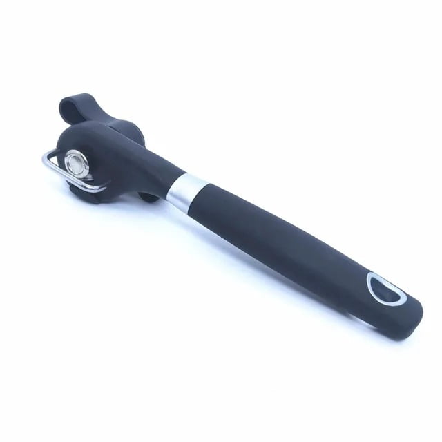 Handheld Safe Cut Can Opener Smooth Edge Can Opener Food Grade Stainless Steel Cutting Can Opener for Kitchen Accessories