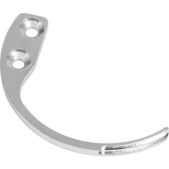 Handheld Safety Hook Label Remover Bottle Opener Label Remover Hook Key Remover (Silver) (1pcs)