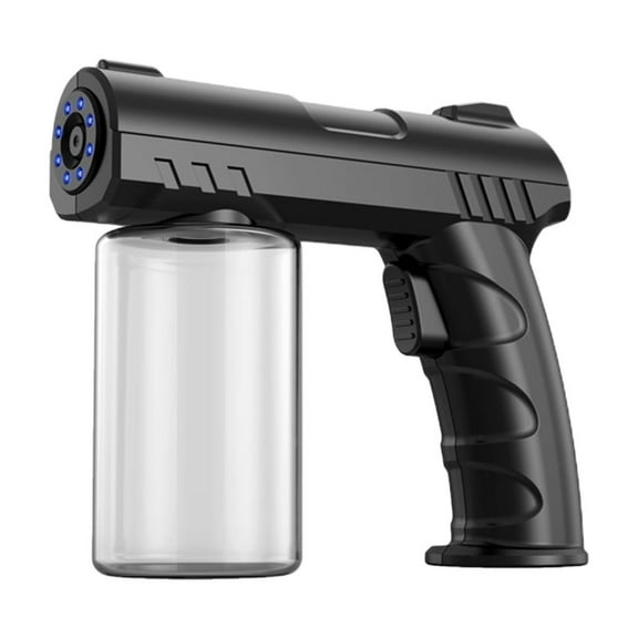 Handheld Sanitizing Gun, Rechargeable Disinfectant Sprayer, Ultrasonic Fogging Spray with Leak Proof Design, High Capacity Battery, Wireless Portable Household Cleaning Device