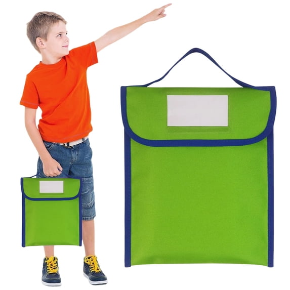 Book Pouch With Handle Portable Document Organizer Bag Nylon File Storage Holder Book Bag Folder Organizer For Home Office Travel Supplies