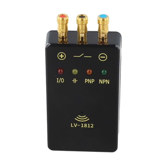 Handheld Sensor Test Box LV-1812 for Photoelectric, for PROXIMITY & Magnetic Switches,Fiber Optic Detector with Buzzer,NPN/PNP Auto-ID, 9-18V Output,Portable Tester