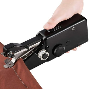Handheld Sewing Machine for Beginners, Portable Electric Hand Held Sewing Machines Kit for Adults Kids Girls 8-12 Mini Samll Included Mannual and Accessories, Sewing Hem and Quick Stitching