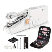 Handheld Sewing Machine,Mini Handheld Sewing Machine for Quick Stitching,Portable Sewing Machine Suitable for Home,Travel and DIY,Electric Handheld Sewing Machine for Beginners