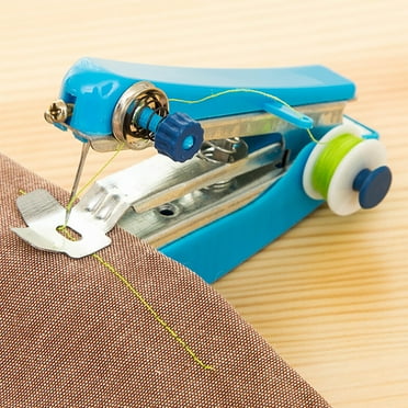 Handheld Sewing Machine,Mini sewing machine,Easy to Use and Fast Stitch Suitable for Clothes, DIY Home Travel Electric Handheld Sewing Machine for Beginners Handy Needlework Tool