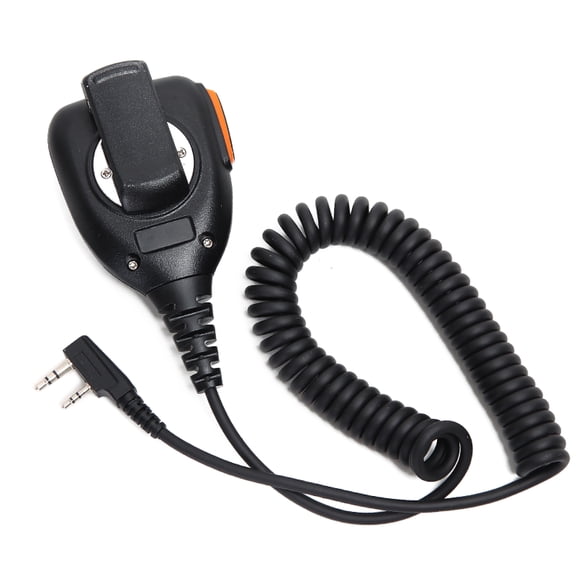 Handheld Shoulder Microphone Replacement Waterproof Microphone Two Way Radio Mic for Baofeng Walkie Talkie