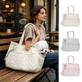 thumbnail image 1 of Handheld Shoulder Pet Carrier Bag for Small Dogs and Cats – Foldable Lightweight Travel Tote with Breathable Mesh for Vet Visits, Hiking, and Car Rides, 1 of 6