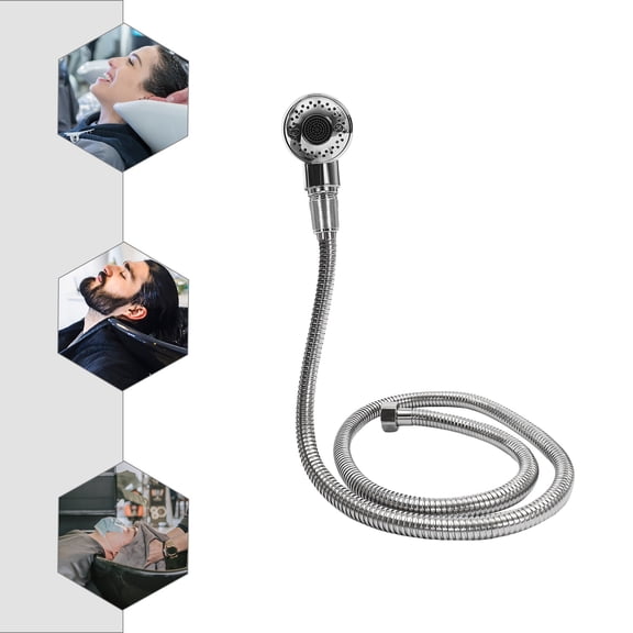 Handheld Shower Head with 2-mode, Salon Shampoo Bowl Spray Head with Ceramic Valve Filter, Sink Hose Shampoo Sprayer for Shower, Washing Hair, Salon & Spa