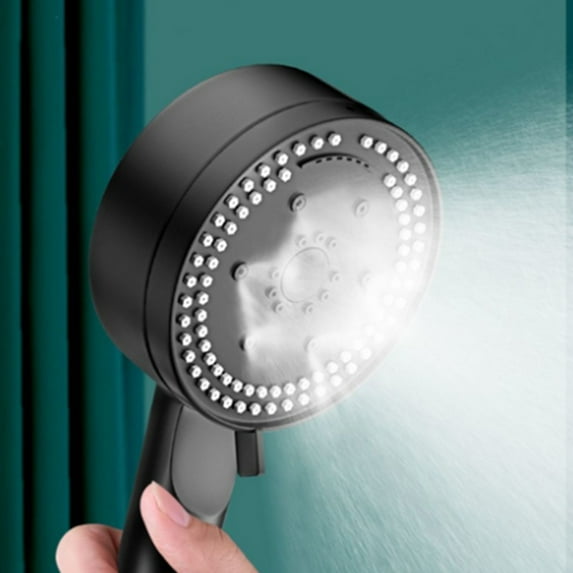 Handheld Shower Head under $5! Cagogo 360 Degree Swivel Shower Head, 8-Spray Mode High Pressure Handheld Shower, Filter Showerhead with Water Saving, Easy Installation, Bathroom Shower Replacement