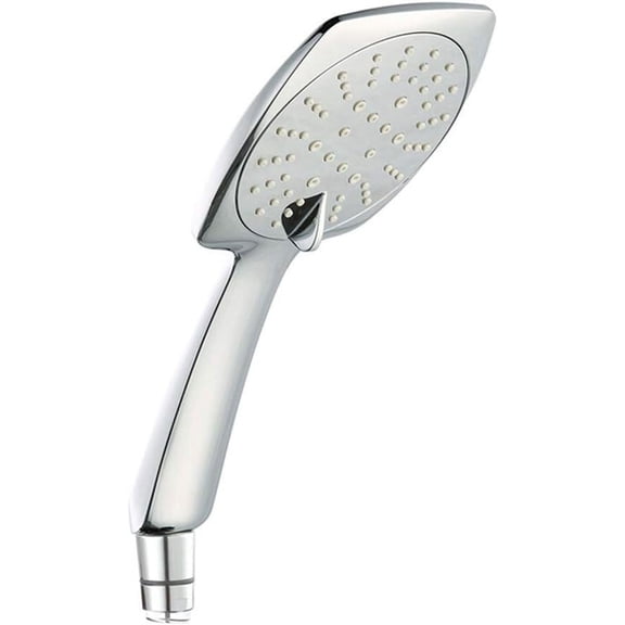 Handheld Shower Head High Pressure 3 Spray Settings Massage Spa Detachable Hand Held Showerhead Chrome Face Ultra-Thin